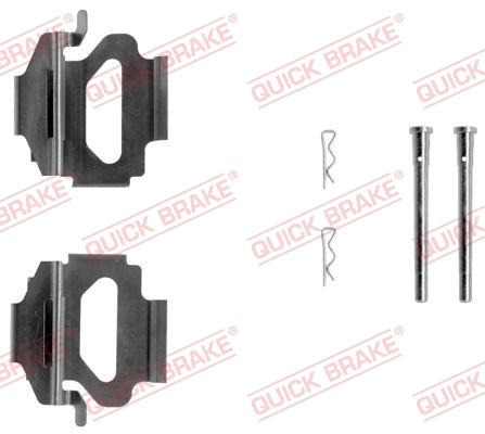Accessory Kit, disc brake pad